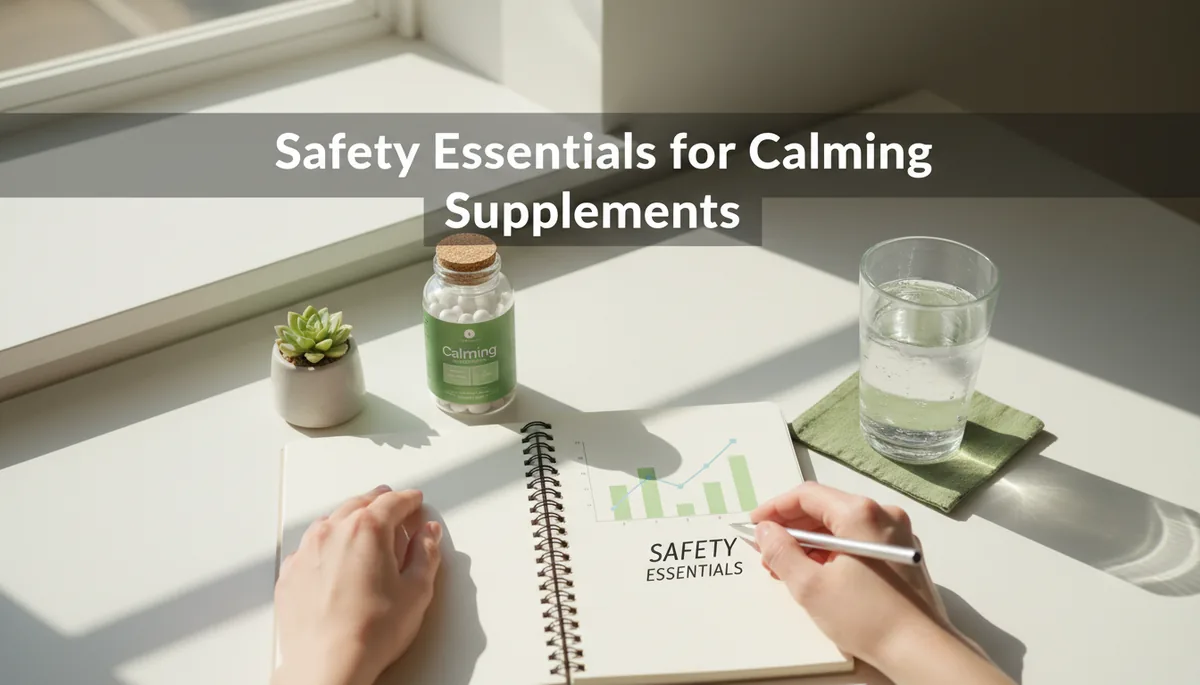 Safety Essentials for Calming Supplements: Interactions, Contraindications, and Best Practices